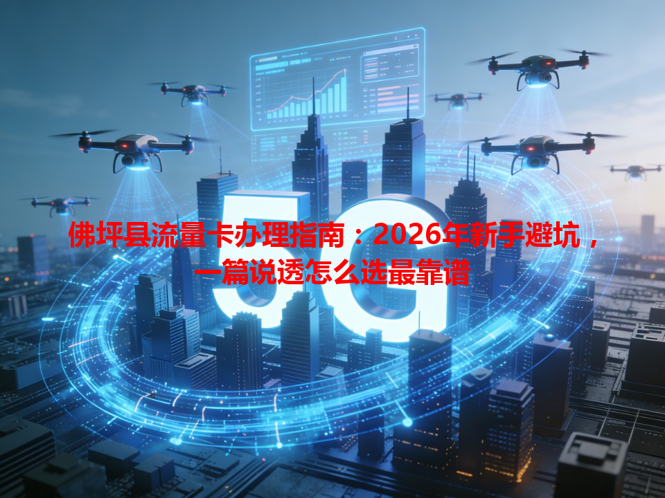 佛坪县流量卡办理指南：2026年新手避坑，一篇说透怎么选最靠谱