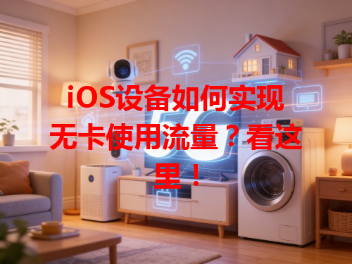 iOS设备如何实现无卡使用流量？看这里！