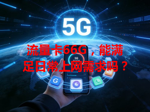流量卡66G，能满足日常上网需求吗？