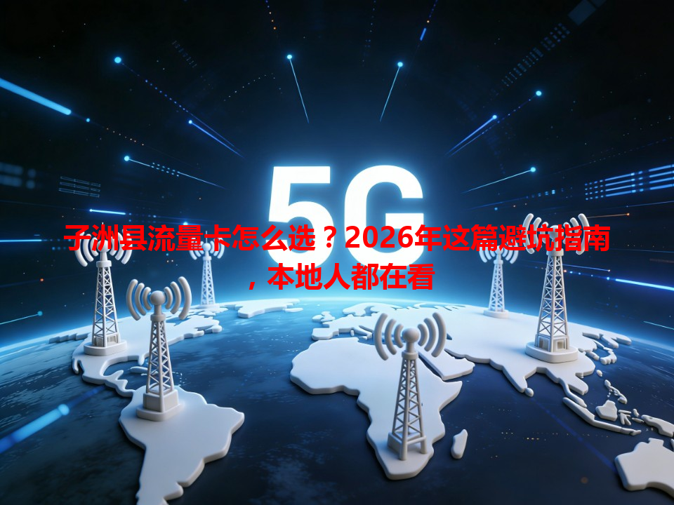 子洲县流量卡怎么选？2026年这篇避坑指南，本地人都在看