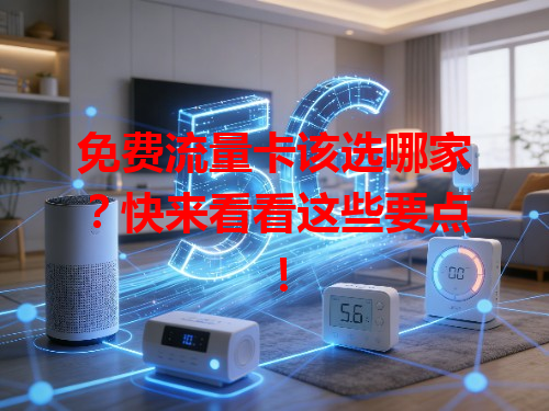 免费流量卡该选哪家？快来看看这些要点！