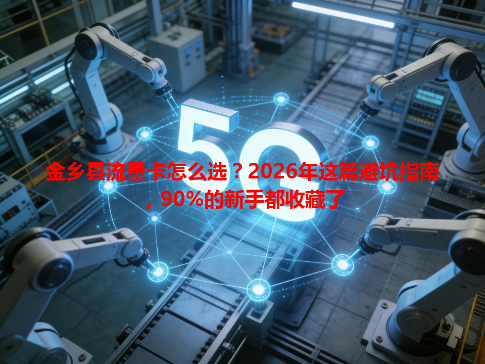 金乡县流量卡怎么选？2026年这篇避坑指南，90%的新手都收藏了