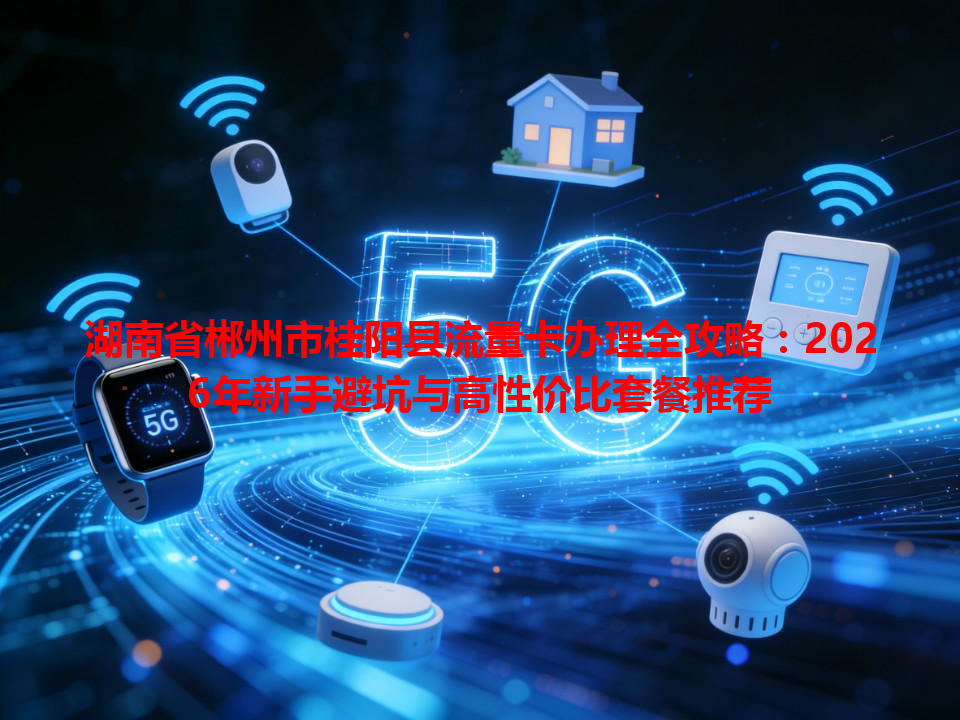 湖南省郴州市桂阳县流量卡办理全攻略：2026年新手避坑与高性价比套餐推荐
