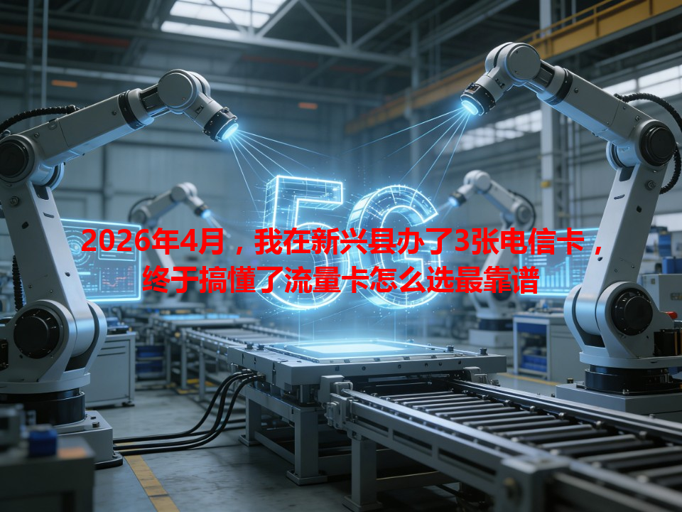 2026年4月，我在新兴县办了3张电信卡，终于搞懂了流量卡怎么选最靠谱