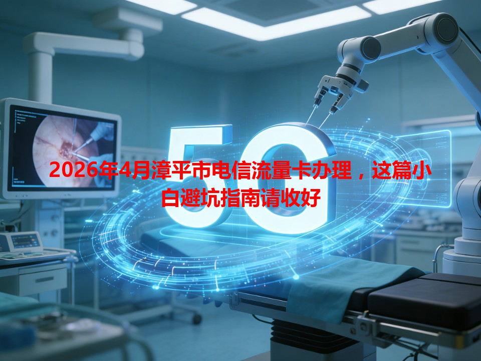 2026年4月漳平市电信流量卡办理，这篇小白避坑指南请收好