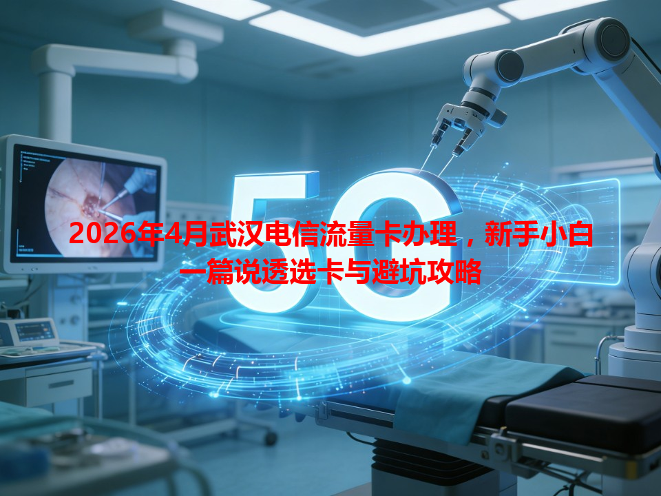 2026年4月武汉电信流量卡办理，新手小白一篇说透选卡与避坑攻略