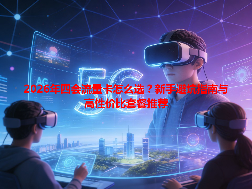 2026年四会流量卡怎么选？新手避坑指南与高性价比套餐推荐
