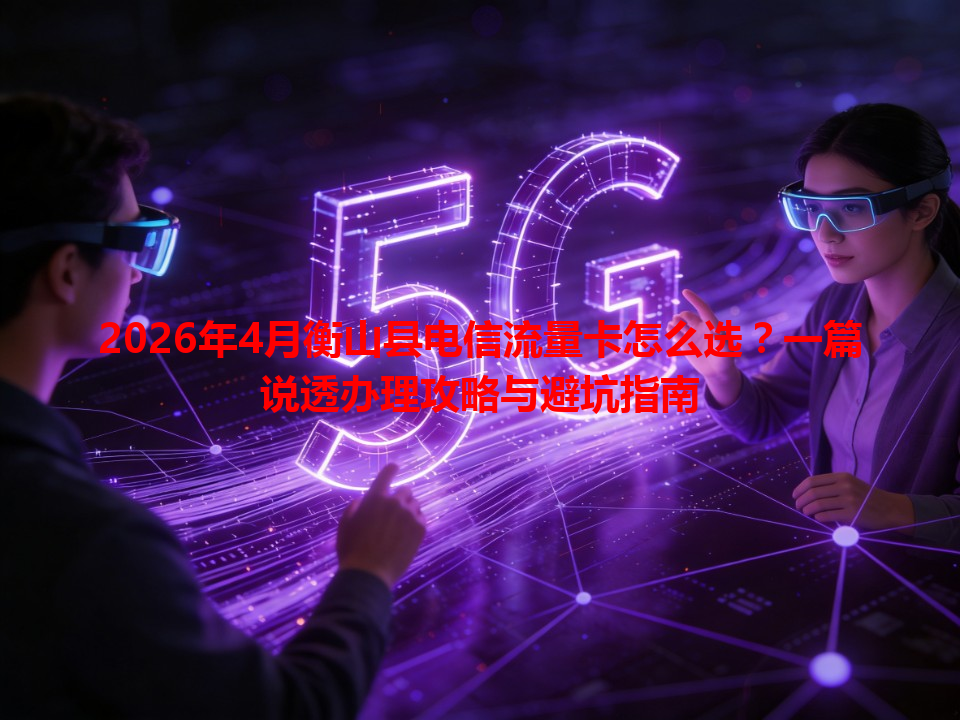 2026年4月衡山县电信流量卡怎么选？一篇说透办理攻略与避坑指南