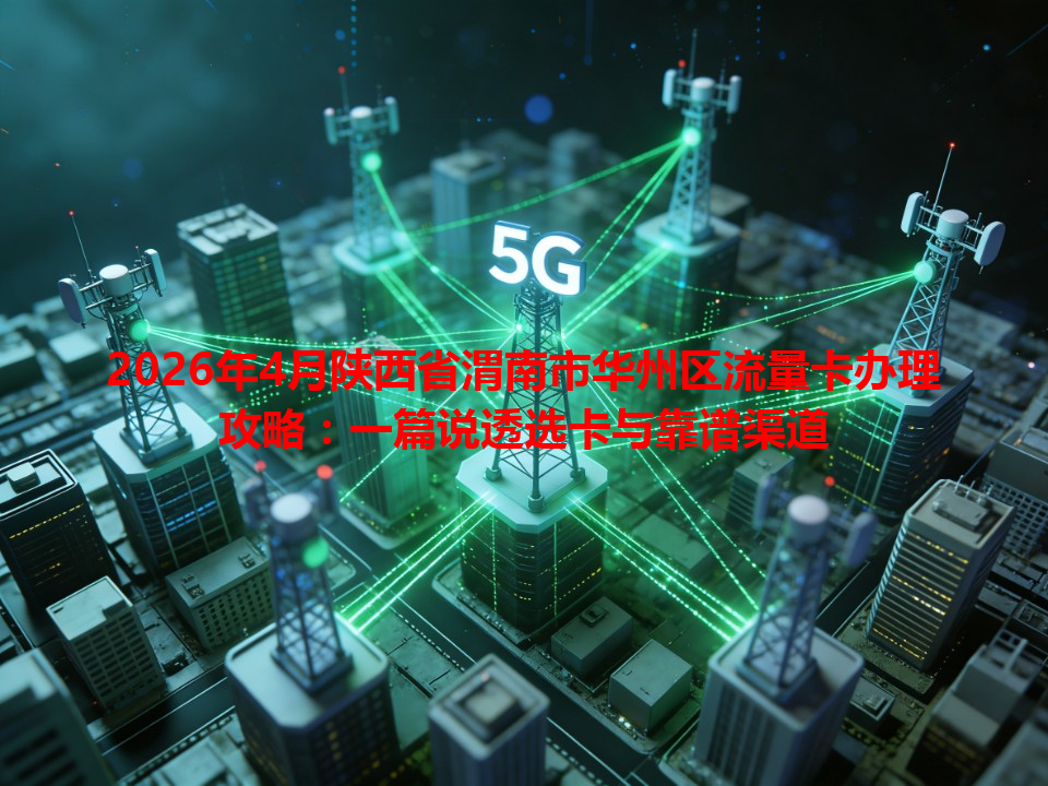 2026年4月陕西省渭南市华州区流量卡办理攻略：一篇说透选卡与靠谱渠道