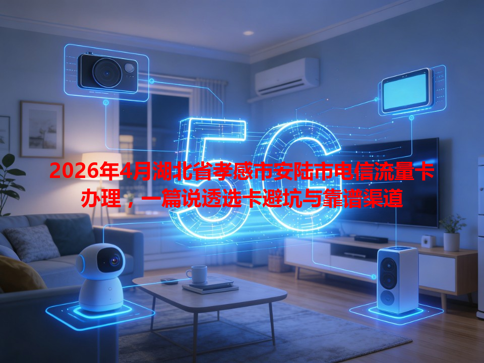 2026年4月湖北省孝感市安陆市电信流量卡办理，一篇说透选卡避坑与靠谱渠道