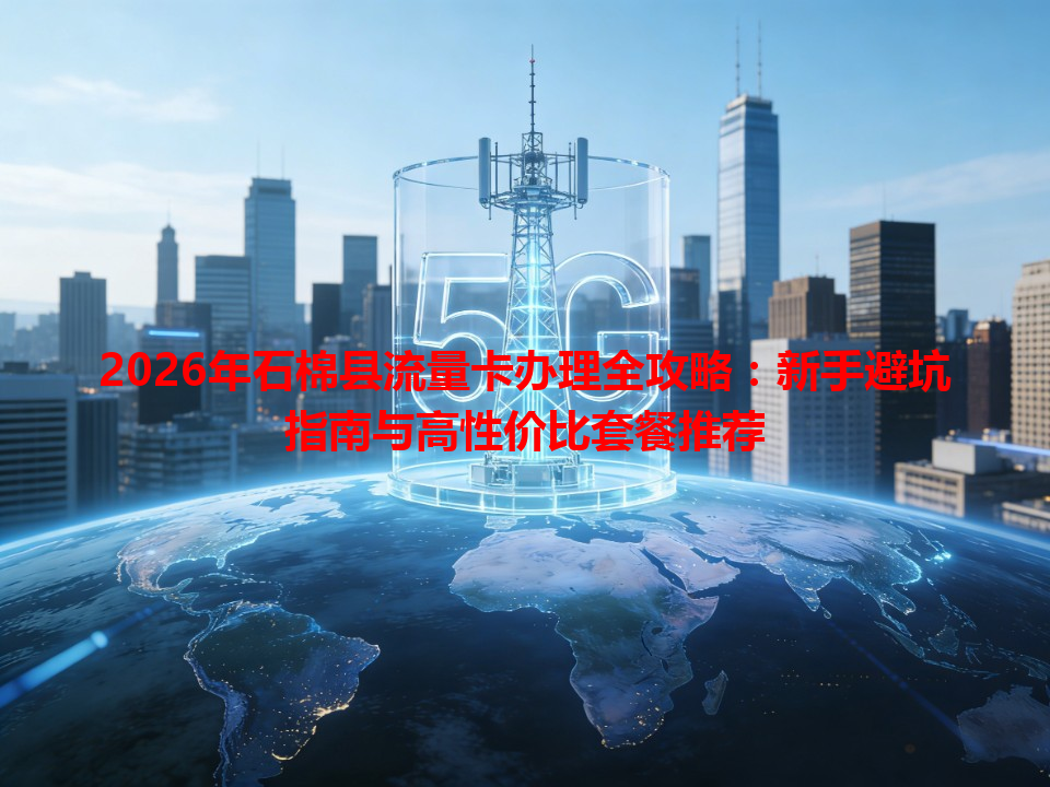 2026年石棉县流量卡办理全攻略：新手避坑指南与高性价比套餐推荐