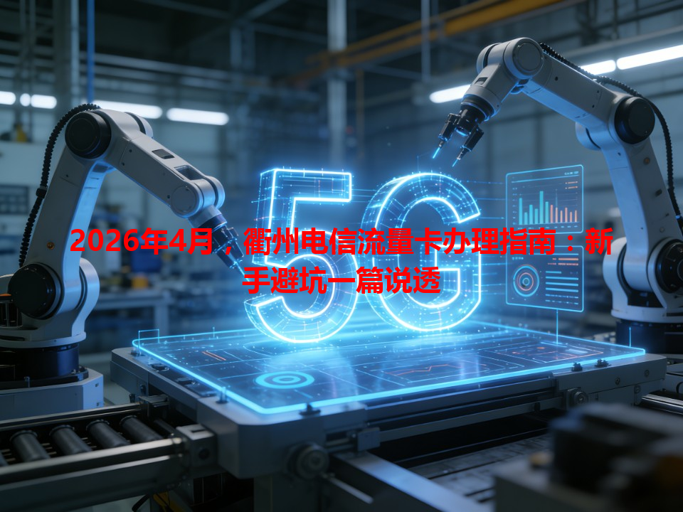 2026年4月，衢州电信流量卡办理指南：新手避坑一篇说透