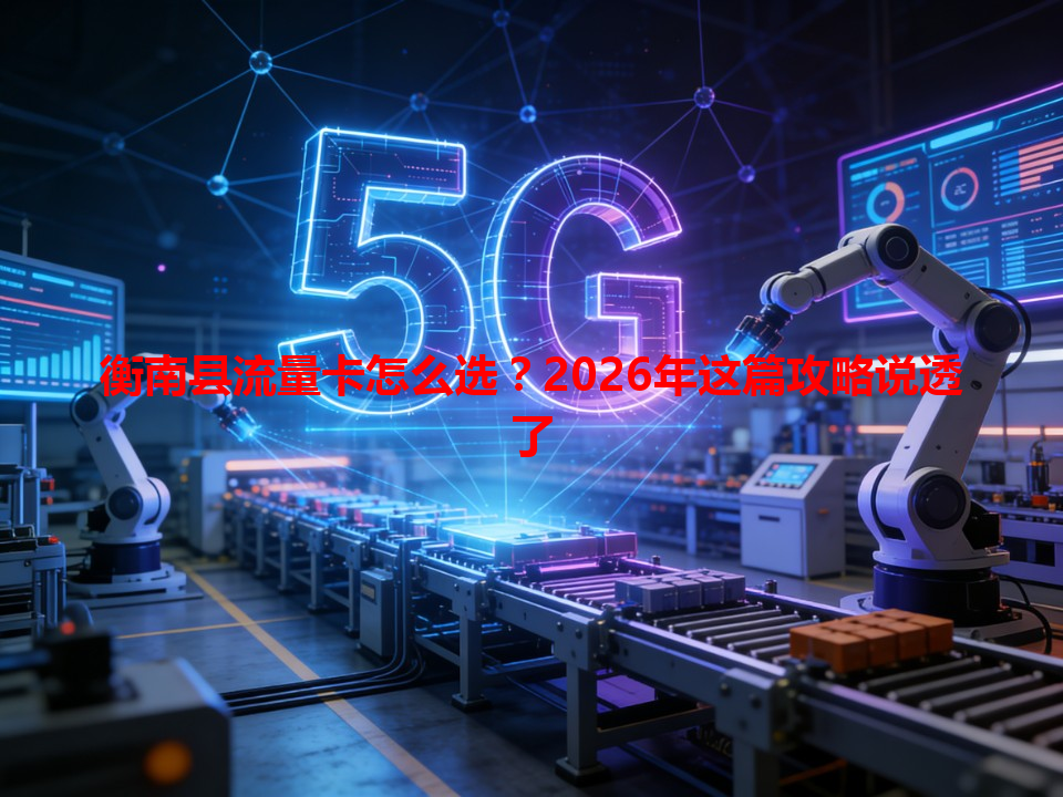 衡南县流量卡怎么选？2026年这篇攻略说透了