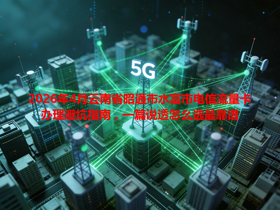 2026年4月云南省昭通市水富市电信流量卡办理避坑指南，一篇说透怎么选最靠谱
