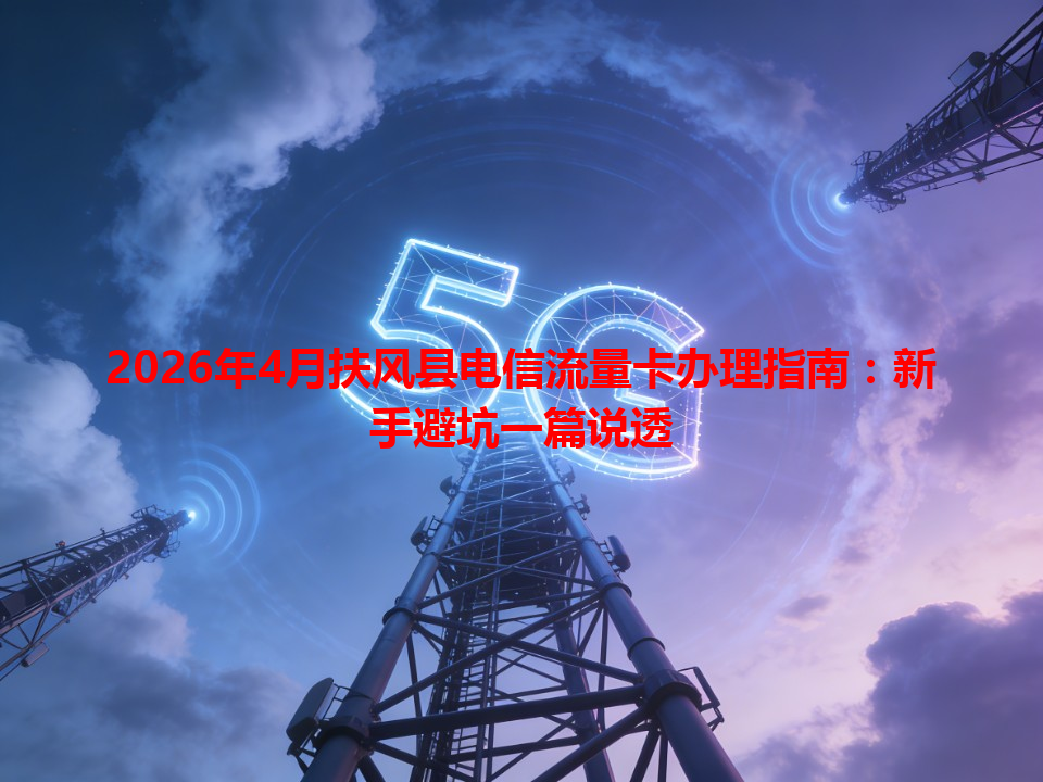 2026年4月扶风县电信流量卡办理指南：新手避坑一篇说透