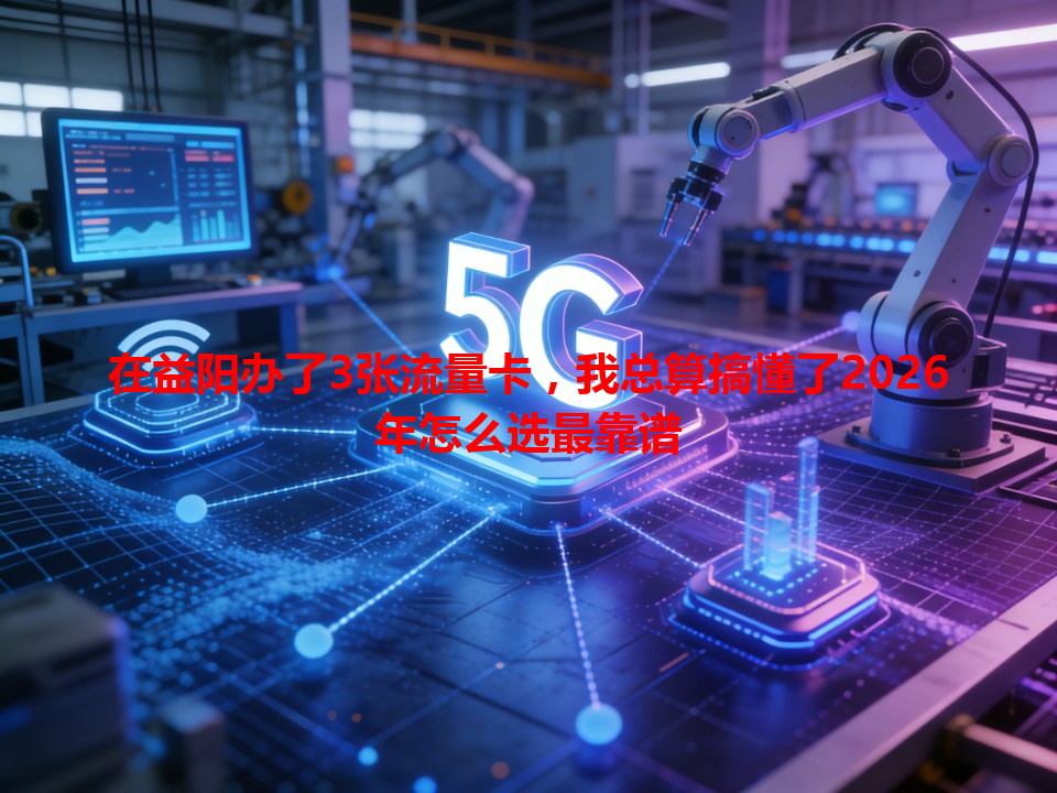 在益阳办了3张流量卡，我总算搞懂了2026年怎么选最靠谱