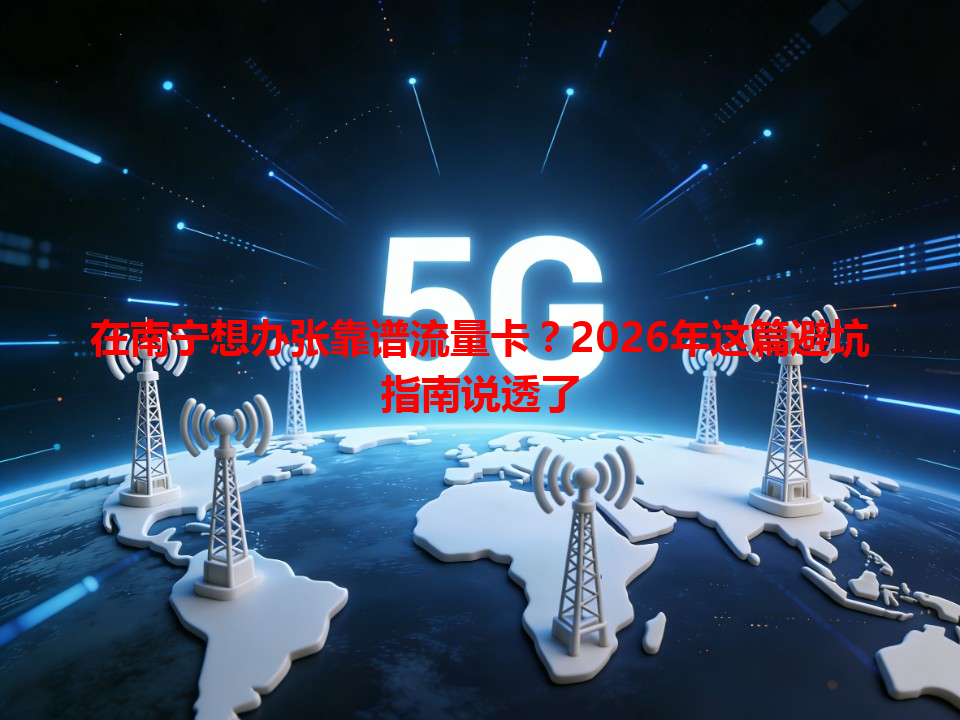 在南宁想办张靠谱流量卡？2026年这篇避坑指南说透了