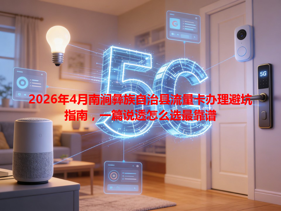 2026年4月南涧彝族自治县流量卡办理避坑指南，一篇说透怎么选最靠谱