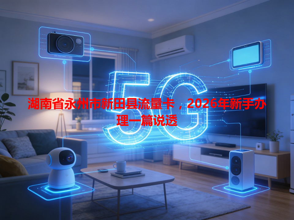 湖南省永州市新田县流量卡，2026年新手办理一篇说透