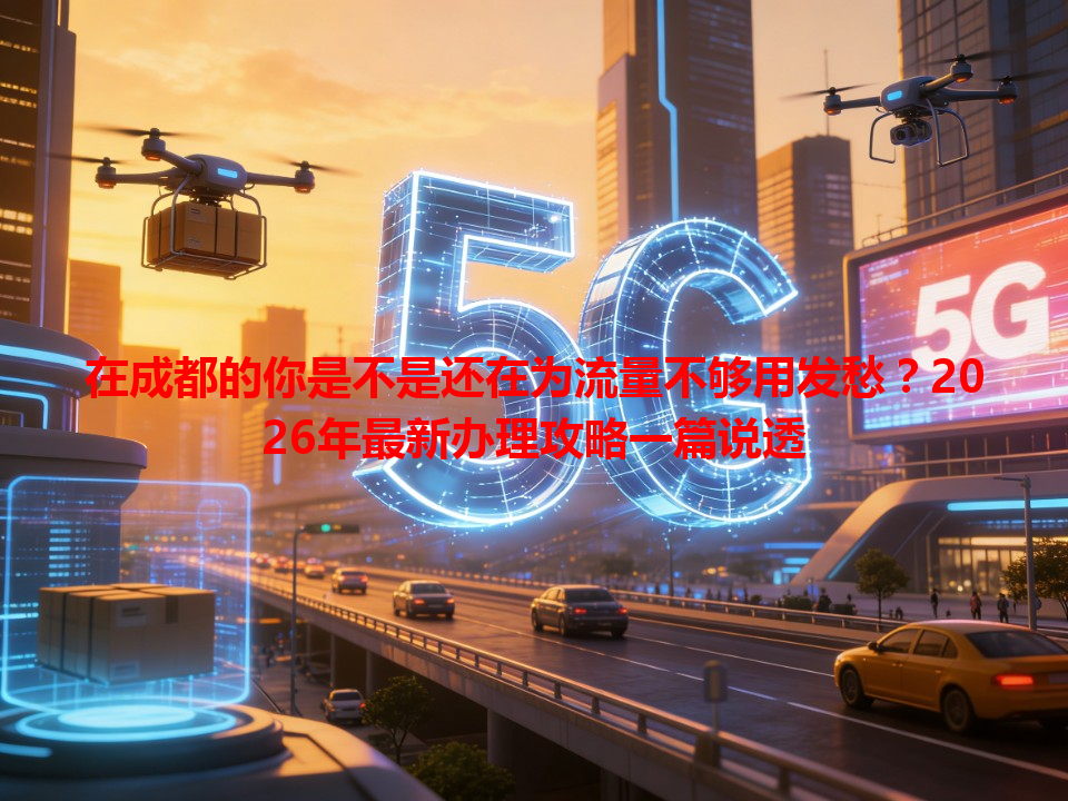 在成都的你是不是还在为流量不够用发愁？2026年最新办理攻略一篇说透