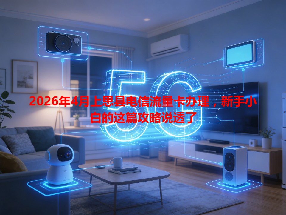 2026年4月上思县电信流量卡办理，新手小白的这篇攻略说透了