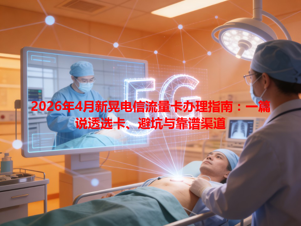2026年4月新晃电信流量卡办理指南：一篇说透选卡、避坑与靠谱渠道