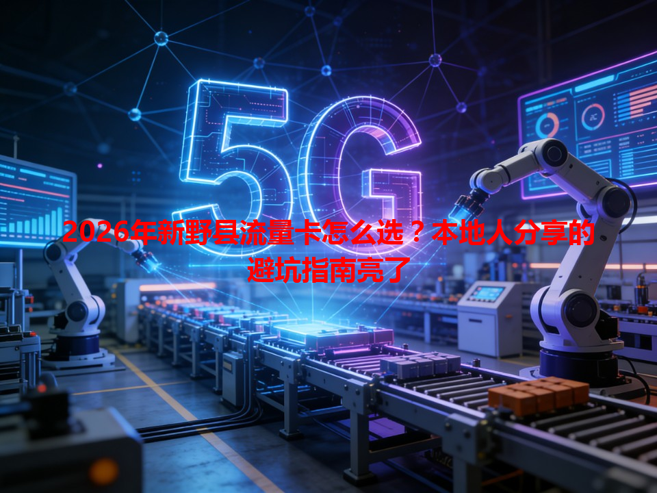 2026年新野县流量卡怎么选？本地人分享的避坑指南亮了