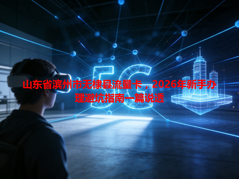 山东省滨州市无棣县流量卡，2026年新手办理避坑指南一篇说透