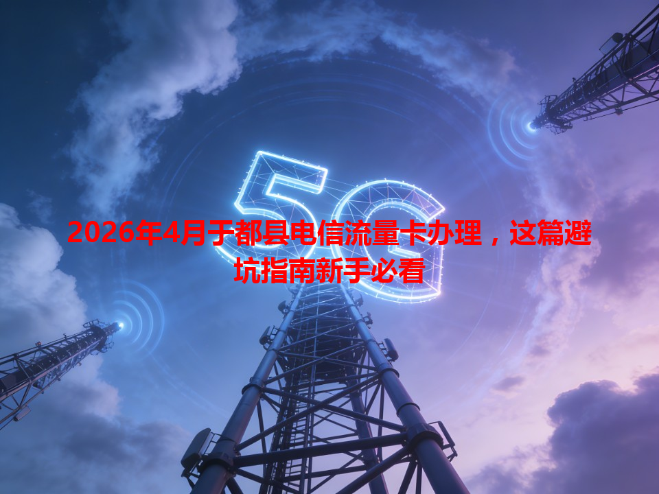 2026年4月于都县电信流量卡办理，这篇避坑指南新手必看