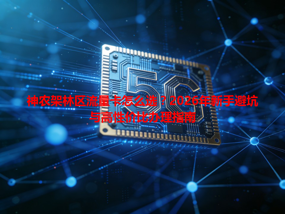 神农架林区流量卡怎么选？2026年新手避坑与高性价比办理指南