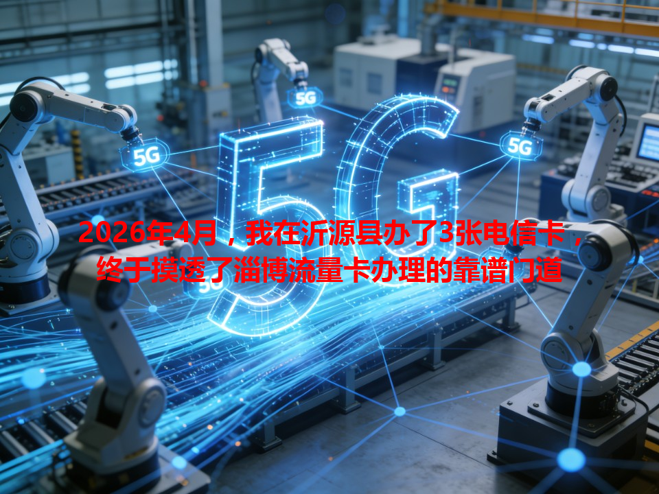2026年4月,我在沂源县办了3张电信卡,终于摸透了淄博流量卡办理的靠谱门道