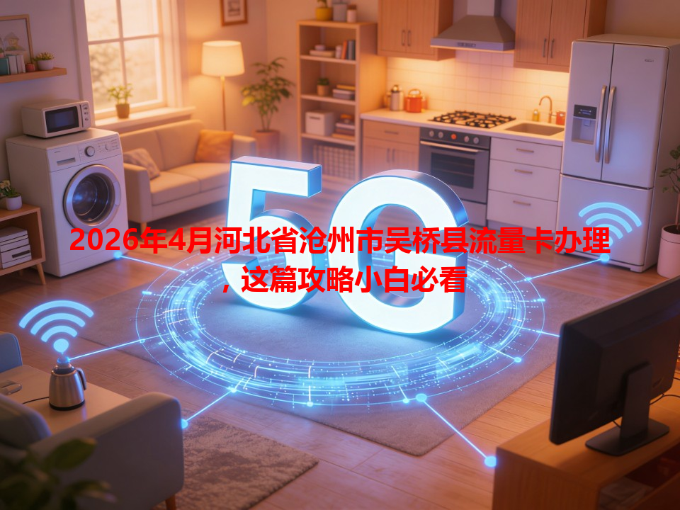 2026年4月河北省沧州市吴桥县流量卡办理，这篇攻略小白必看