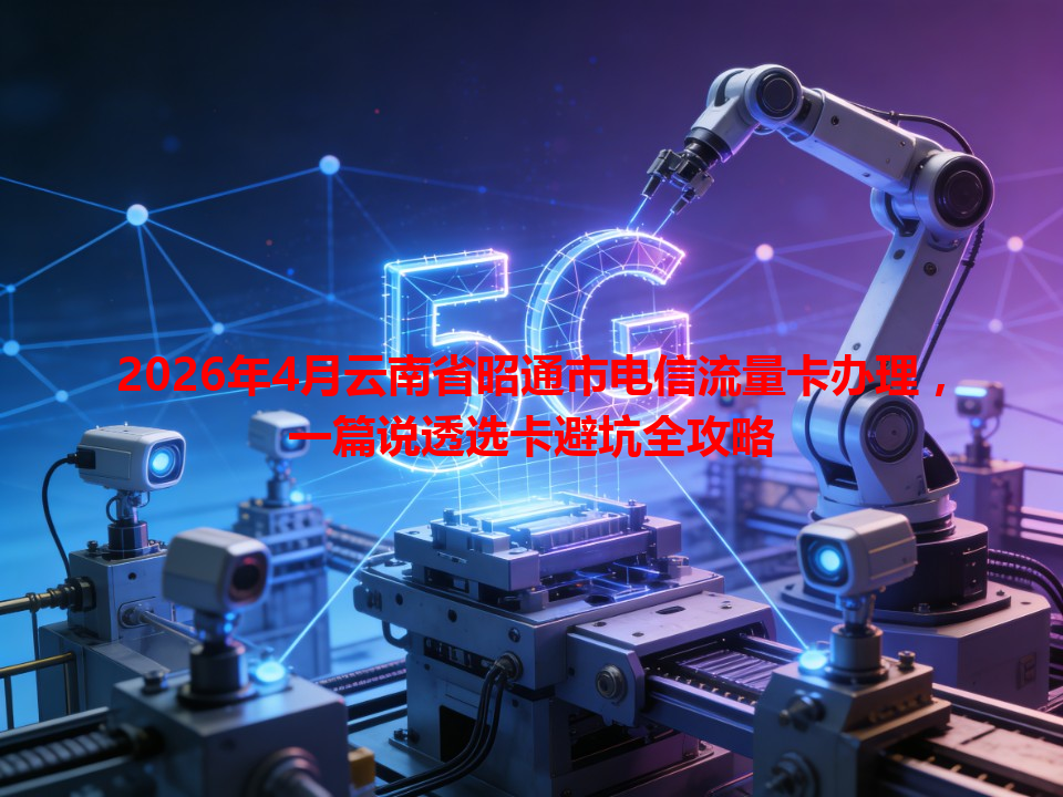 2026年4月云南省昭通市电信流量卡办理，一篇说透选卡避坑全攻略