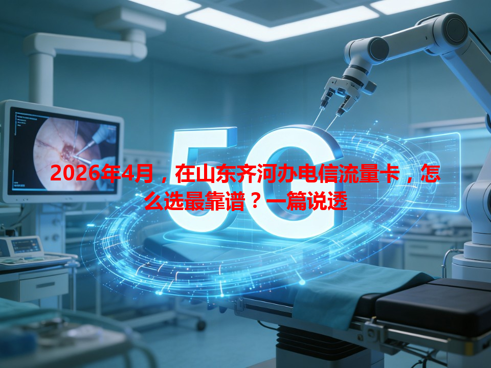 2026年4月，在山东齐河办电信流量卡，怎么选最靠谱？一篇说透