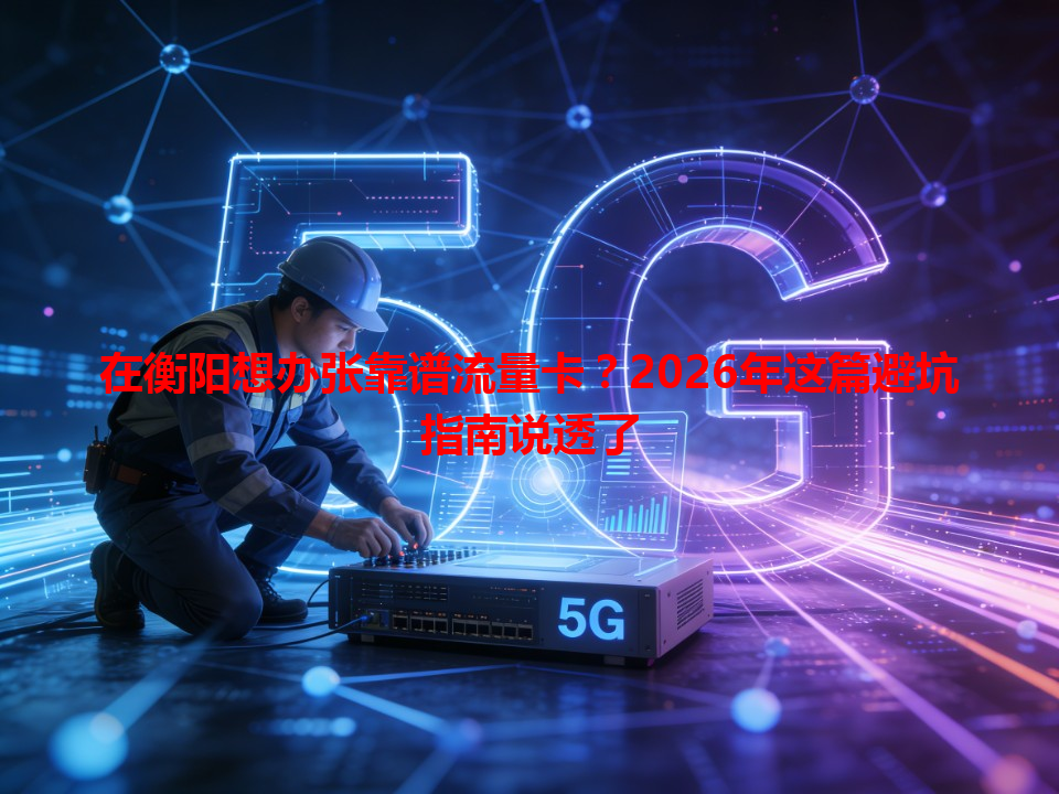 在衡阳想办张靠谱流量卡？2026年这篇避坑指南说透了