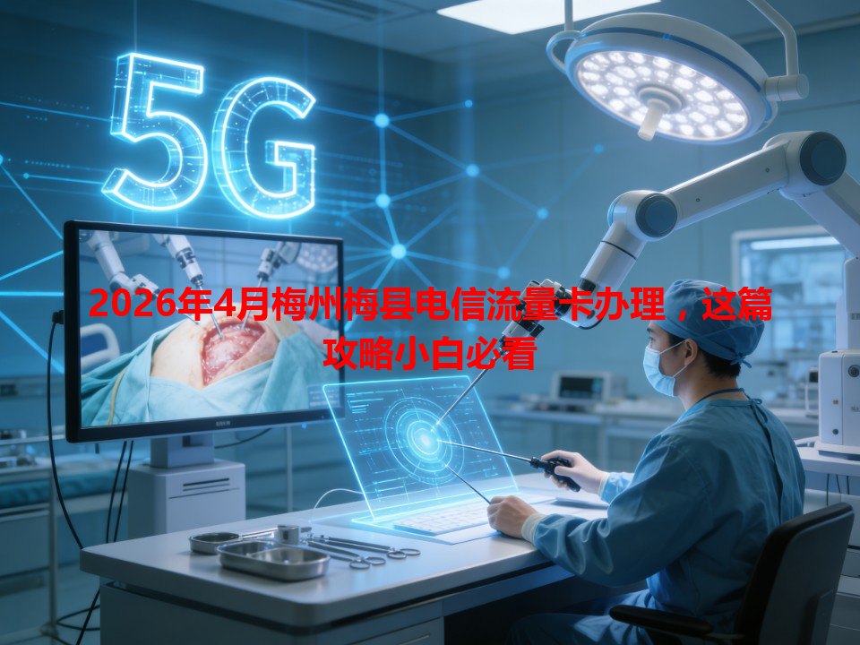 2026年4月梅州梅县电信流量卡办理，这篇攻略小白必看