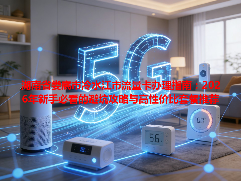 湖南省娄底市冷水江市流量卡办理指南：2026年新手必看的避坑攻略与高性价比套餐推荐