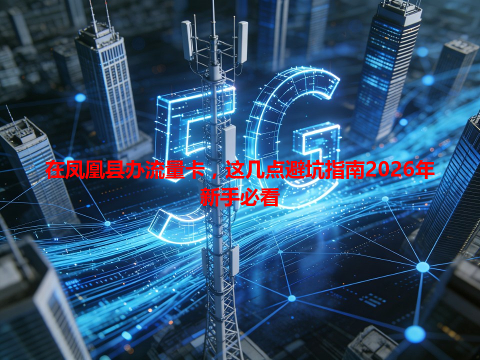 在凤凰县办流量卡，这几点避坑指南2026年新手必看