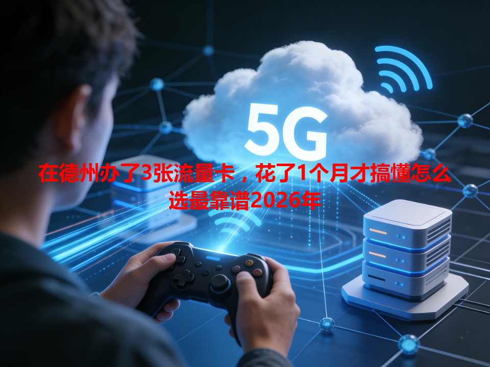 在德州办了3张流量卡，花了1个月才搞懂怎么选最靠谱2026年