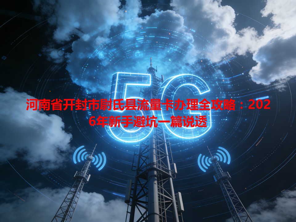 河南省开封市尉氏县流量卡办理全攻略：2026年新手避坑一篇说透