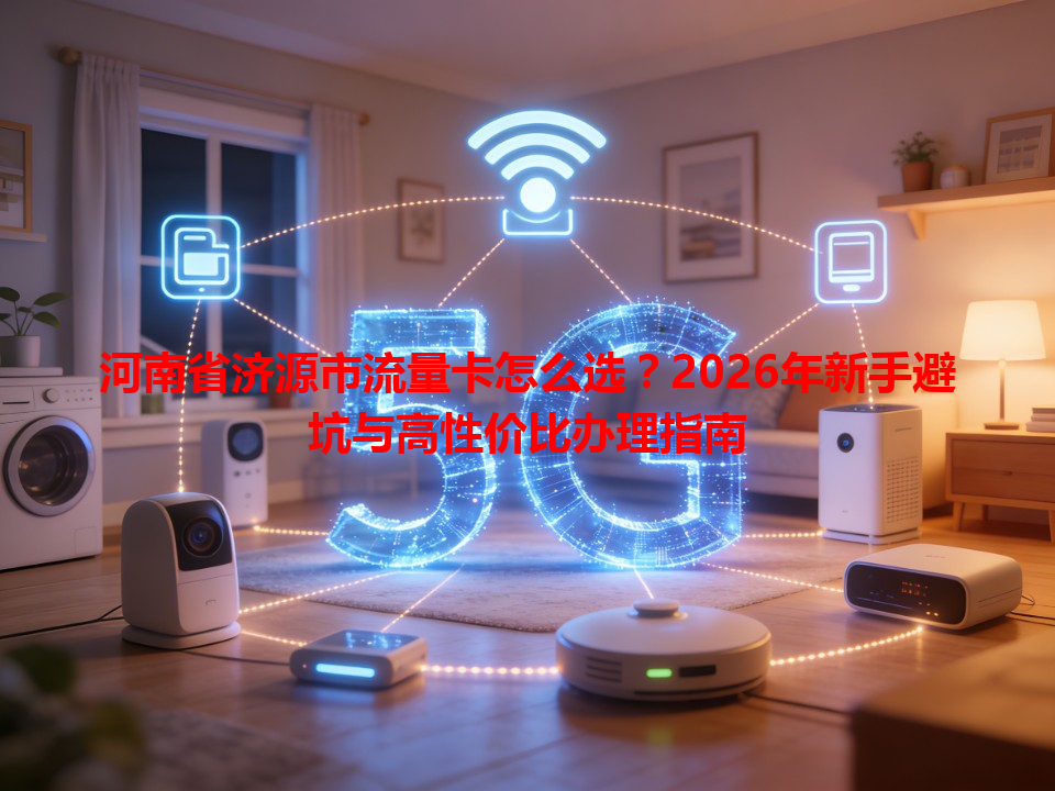 河南省济源市流量卡怎么选？2026年新手避坑与高性价比办理指南