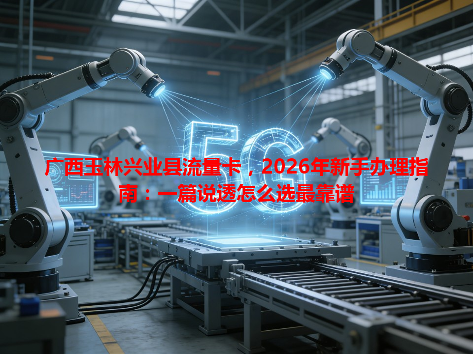 广西玉林兴业县流量卡，2026年新手办理指南：一篇说透怎么选最靠谱