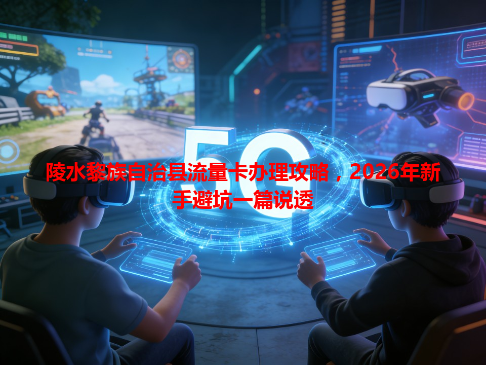 陵水黎族自治县流量卡办理攻略，2026年新手避坑一篇说透