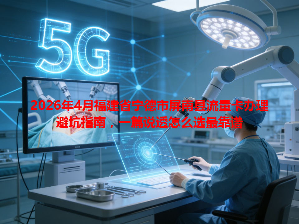 2026年4月福建省宁德市屏南县流量卡办理避坑指南，一篇说透怎么选最靠谱