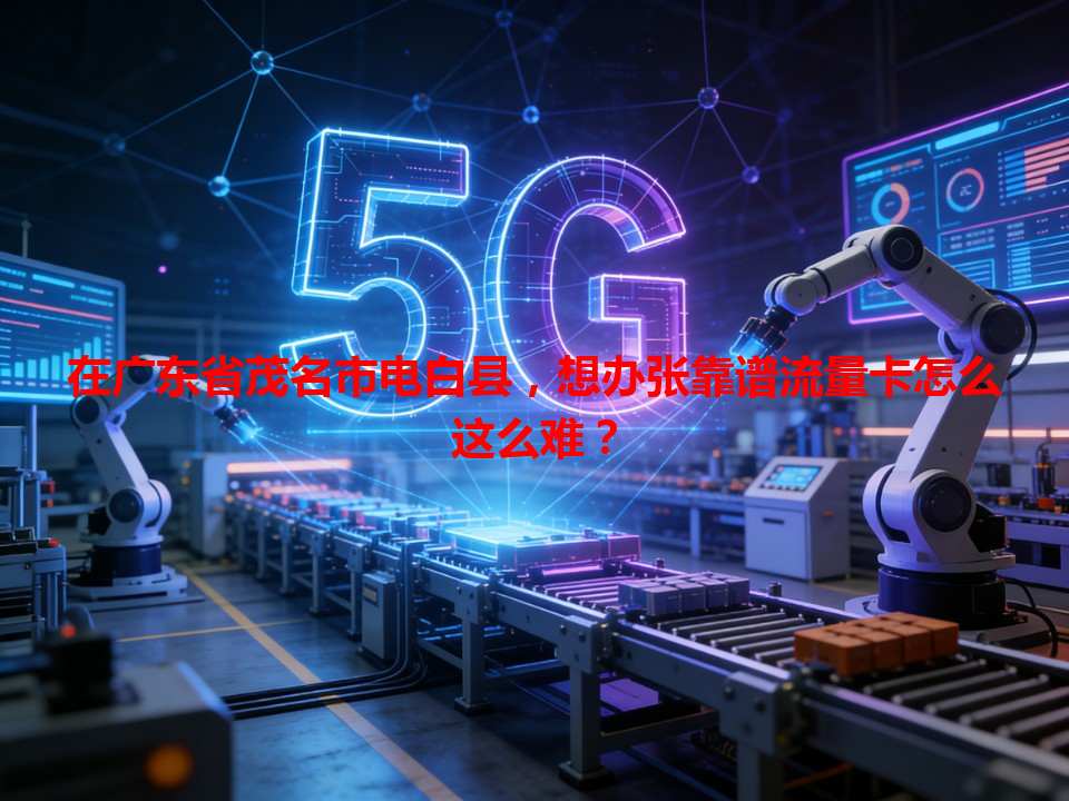 在广东省茂名市电白县，想办张靠谱流量卡怎么这么难？