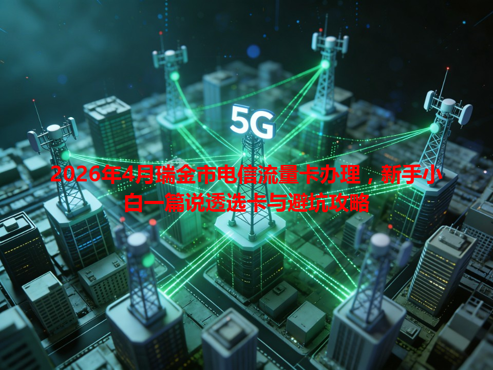 2026年4月瑞金市电信流量卡办理，新手小白一篇说透选卡与避坑攻略