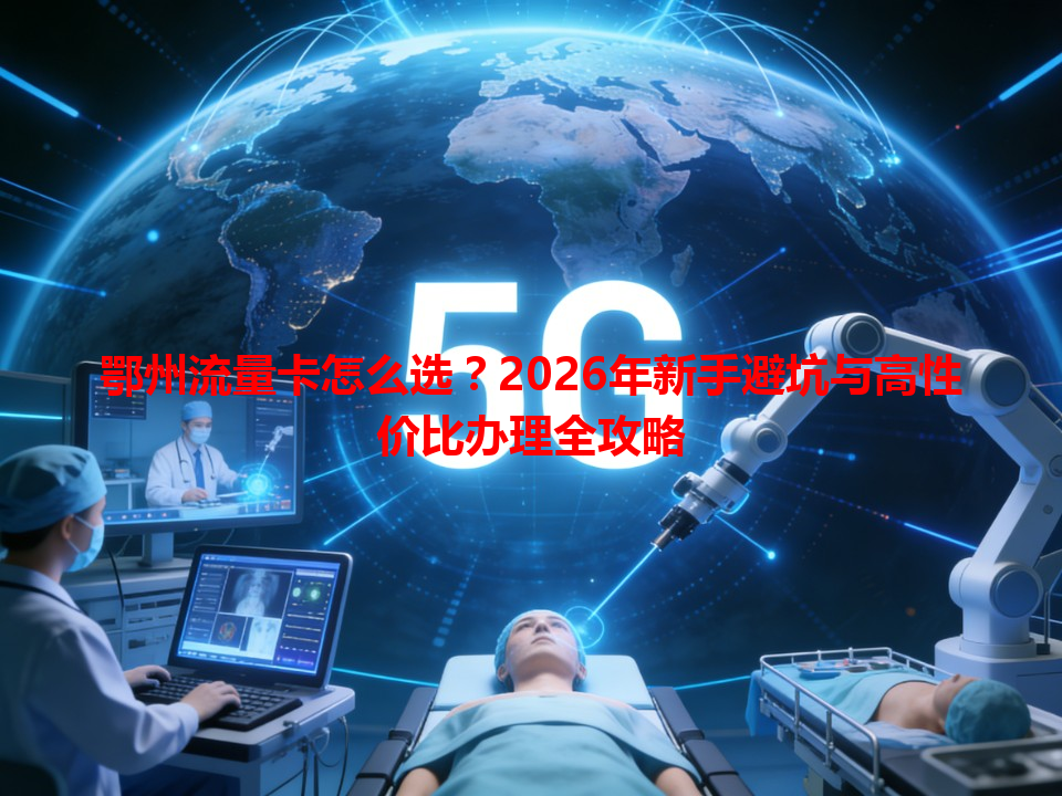 鄂州流量卡怎么选？2026年新手避坑与高性价比办理全攻略