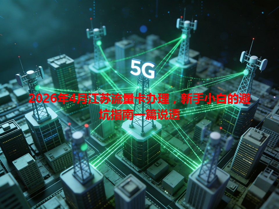 2026年4月江苏流量卡办理，新手小白的避坑指南一篇说透