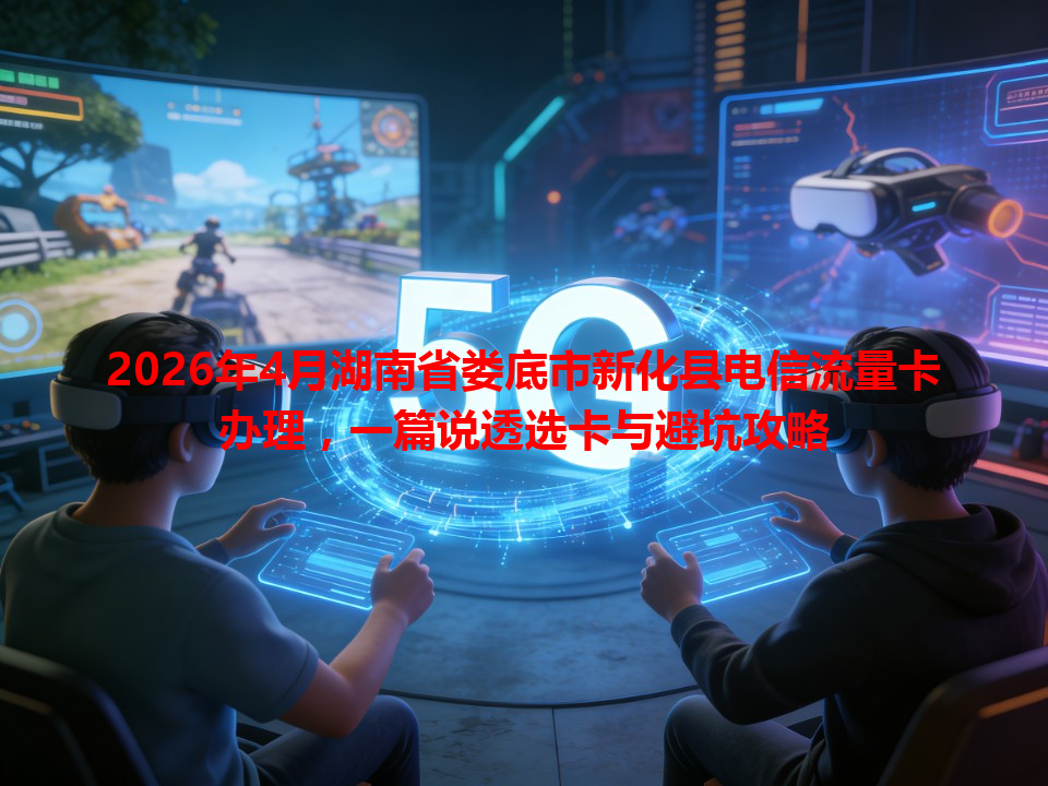 2026年4月湖南省娄底市新化县电信流量卡办理，一篇说透选卡与避坑攻略