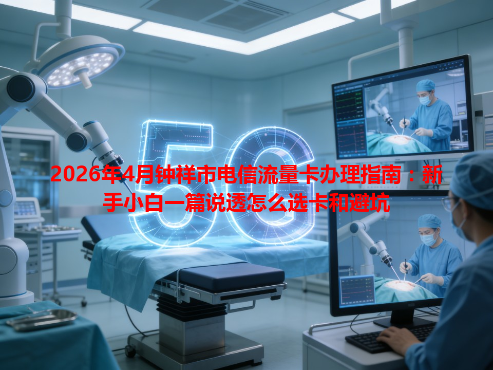 2026年4月钟祥市电信流量卡办理指南：新手小白一篇说透怎么选卡和避坑